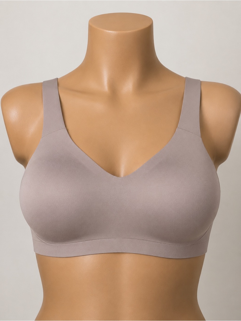 Lululemon High Impact Sports Bra 38D Plus Size Taupe NWOT